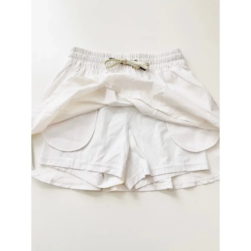 Vuori white high rise clementine pleated skirt - size small - Picture 6 of 7